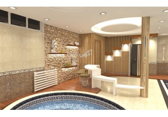طراحی و اجرای استخر سونا و جکوزی