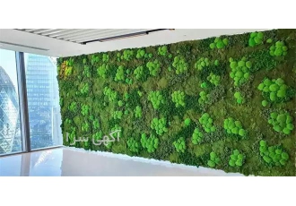 گرین وال خزه ای طبیعی بدون رسیدگی