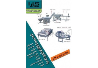 خط فراوری زیتون 1 خط هسته گیری 2 دستگاه هسته گیر زیتون 3 ماشین آلات