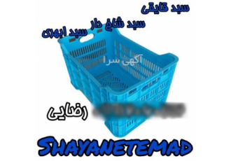 سبد شاخ دار سبد سردخانه در بابلسر تولید و فروش سبد پلاستیکی ابعاد 31