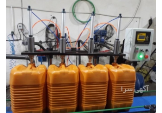 دستگاه پرکن مایعات رقیق و غلیظ بهداشتی در رشت فروش دستگاه پرکن مایعات