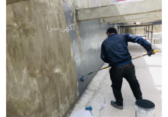 اجرای آب بندی مخازن بتنی استخرها سازه های بتنی در قم آب بندی کولینگ