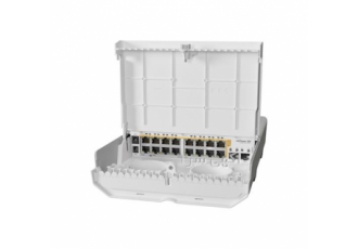 سوئیچ میکروتیک netPower ۱۶P در شیراز قابلیت استفاده دو منظوره به عنوان