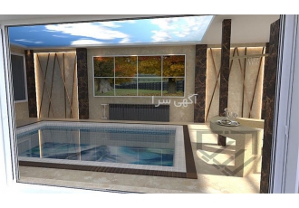 طراحی و اجرای استخر _ سونا جکوزی