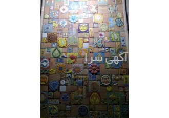 سفال برجسته سفال برجسته صنایع کاشی وسفال نقش جهان اصفهان تولید تابلونقش