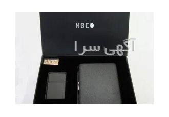 ست هدیه فندک و جاسیگاری در تهران ست جاسیگاری و فندک آسفالتی مدل SS101