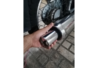 صداگیر صدا گیر صدا خفه کن موتورسیکلت هندا ۱۲۵و۱۵۰ cc این صدا خفه کن فقط