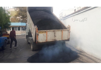 خدمات آسفالت کاری قیمت آسفالت خیابان کوچه در تهران با سلام و خسته