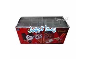 فریزر صندوقی درب شیشه ای ۶۰۰ لیتری سایدون در ارومیه فریزر صندوقی درب