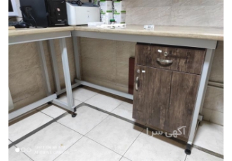 میز کار پارتیشن سکوبندی دست دوم در شیراز فروش 17 متر میز کار دست