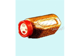 ظروف ادویه پاش پلاستیکی ۸۰ گرمی در پرند ادویه پاش 80 گرمی بر فود با درب