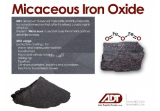اکسید آهن میکایی(MICACEOUS IRON OXIDE) اکسید آهن میکایی به طور طبیعی