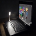چراغ مطالعه ۲ عددی USB LED PORTABLE LAMP در تهران چراغ مطالعه USB LED