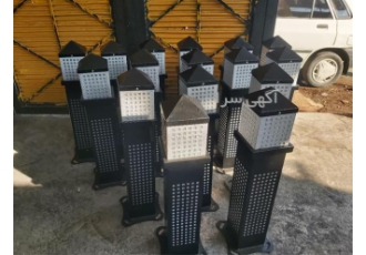 تولیدی پایه چراغ باغی فروش تکی و عمده در تهران تولیدکننده پایه چراغ