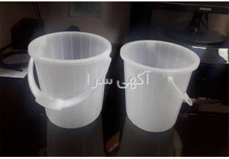 سطل دسته دار ماست پلاستیکی