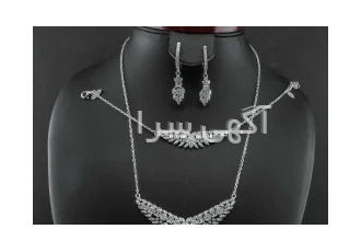 سرویس نقره رودیوم فاخر ویژه عروس کد:۳۰۵۸۶ در مشهد نقره 925 عیار ست