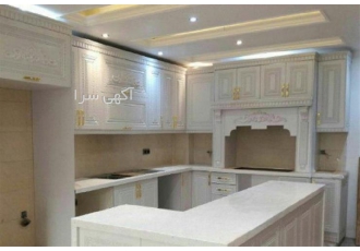 نازلترین قیمت کابینت آشپزخانه با انواع متریال در اراک نازلترین قیمت