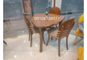 فروش میز نهارخوری مدل سه گوش