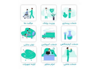 ِِِارائه کلیه خدمات پزشکی و پرستاری در منزل خدمات شبانه روزی مرکز خدمات