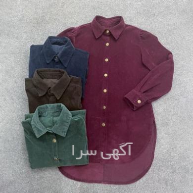 مانتو مخمل کبریتی درشت