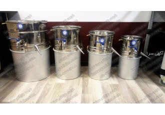 دستگاه عرقگیری دستگاه گلابگیری و تقطیر بست و واشر دار دیگر نگران آب