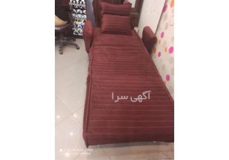 مبل تختشو یکنفره باکس دار - قیمت مبل تک نفره راحتی