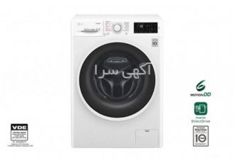 ماشین لباسشویی 8 کیلویی ال جی مدل WJ6140WTP