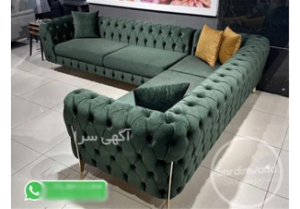 مبل ال پایه استیل در تهران برای خرید مبل ال پایه استیل از تولیدی