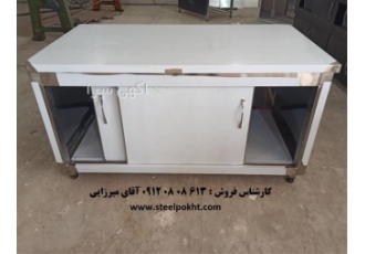 فروش کابینت استیل صنعتی مدل زمینی