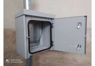 جعبه دکلی ضد آب و خاک شرکت سها پیمان سازنده رک کافو outdoor رک سها رک