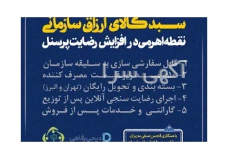 سبد کالای ارزاق سازمانی
