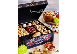 تولید جعبه کادویی دمنوش با ۹ دمنوش ارگانیک در قم تولید جعبه کادویی