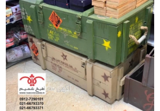 فروش جعبه مهمات چوبی