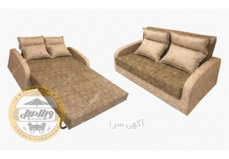 مبل تختخواب شو مبینا دونفره در تهران مبل تختخواب شو مبینا دونفره