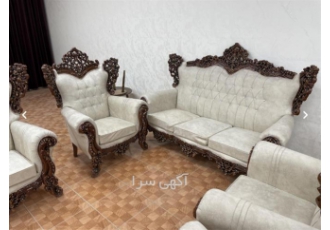 فروش مبلمان سلطنتی شیک و ارزان. جلو مبلی