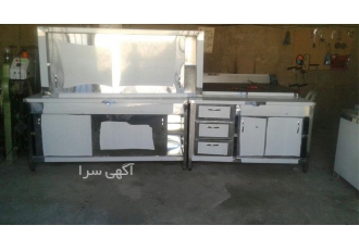 کابینت استیل در بندرعباس فروش کابینت استیل فروش انواع کابینت زمینی