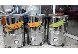 کره گیر(دوغ زن) استیل درظرفیتهای مختلف