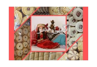 ایرسا کلمپه کرمان وانواع کلوچه گردویی