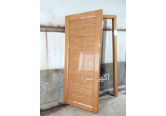 درب چوبی . درب روکش pvc