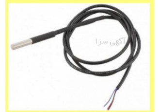 سنسور دما LM۳۵ دارای پراب استیل ضد آب ضد زنگ سنسور دما LM35dz اورجینال