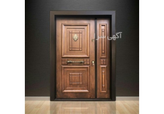 درب دولنگه چوبی