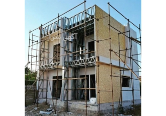 اجرای صفر تا صد سازه LSF در رشت شاهان نوین سازه اجرای صفر تا صد سازه