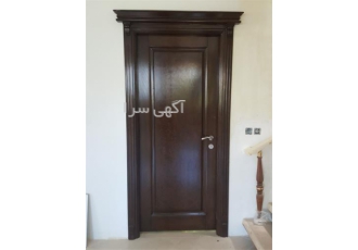 خرید درب لابی چوبی