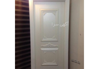 انواع درب های ساختمانی ، درب چوبی اچ دی اف