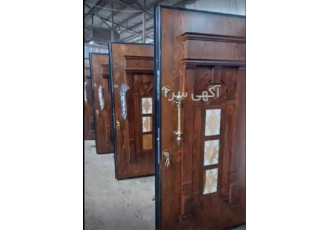 فروش درب لابی چوبی و انواع درب های چوبی در کشور در مشهد فروش درب لابی