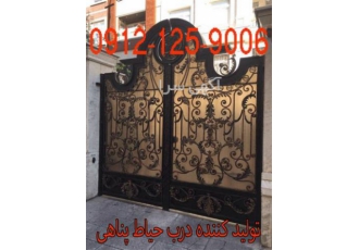 تولید کننده انواع درب ساده فرفورژه و برش لیزری ساخت درب فلزی ساخت درب