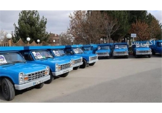 باربری نیسان حمل و نقل سراسری در آشخانه گروه حمل نقل ون بار آماده ارائه