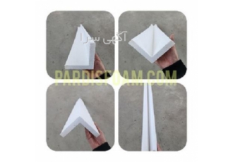 یونولیت بسته بندی نبشی این محصول در ابعاد مختلف و با ضخامت zwnj