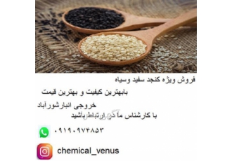فروش عمده کنجد ، فروش کنجد سفید و سیاه