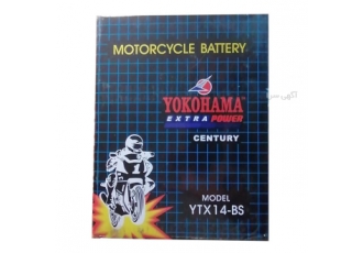باتری موتورسیکلت یوکوهاما مدل YTX۹ BS ۹A این باتری ها از نوع بدون تاریخ